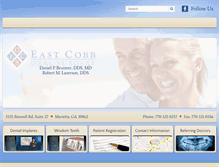 Tablet Screenshot of eastcobboralsurgery.com